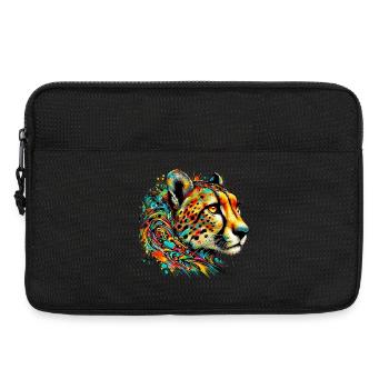Guépard - Sacoche pour ordinateur portable 13 pouces - noir - Devant