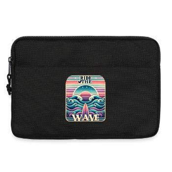 Ridethewave - Laptop bag 13" - black - Front