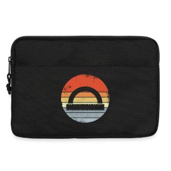 Règle vintage - Sacoche pour ordinateur portable 13 pouces - noir - Devant