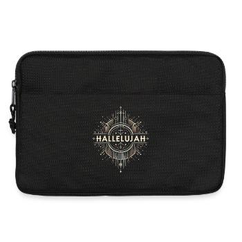 Hallelujah Deco Glyph - Laptop bag 13" - black - Front