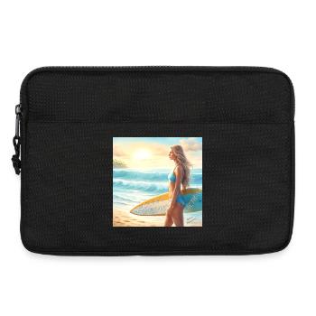 Mädchen Action Surf Point Break 2 - Laptoptasche 13" - Schwarz - Vorne