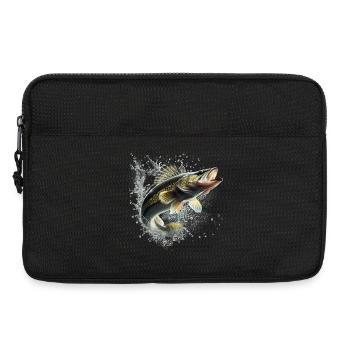 Poisson - Sacoche pour ordinateur portable 13 pouces - noir - Devant
