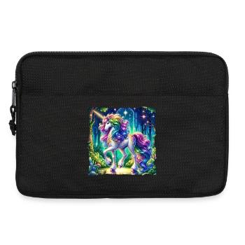 Fantaisie Licorne Chevaux Fans Licorne Amoureux - Sacoche pour ordinateur portable 13 pouces - noir - Devant