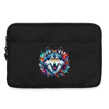 Loup - Sacoche pour ordinateur portable 13 pouces - noir - Devant
