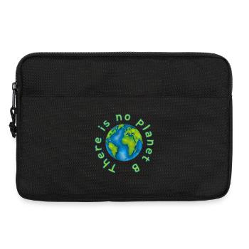 Il n’y a pas de planète B - Sacoche pour ordinateur portable 13 pouces - noir - Devant