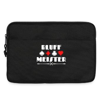 Casino Bluff Poker Statement Joueurs professionnels Gamble - Sacoche pour ordinateur portable 13 pouces - noir - Devant