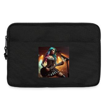Heavy Metal Femme - Sacoche pour ordinateur portable 13 pouces - noir - Devant