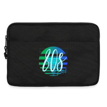 80s Dad – Retro Papa Neon Look - Laptoptasche 13" - Schwarz - Vorne