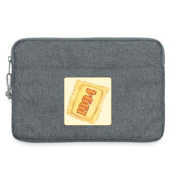 32. Geburtstag 1994 Ravioli-Teigtaschen - Laptoptasche 13" - Grau meliert - Vorne
