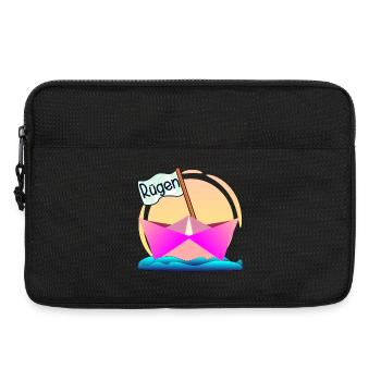 BOOTSFAHRER Ostseeinsel RÜGEN - Laptoptasche 13" - Schwarz - Vorne
