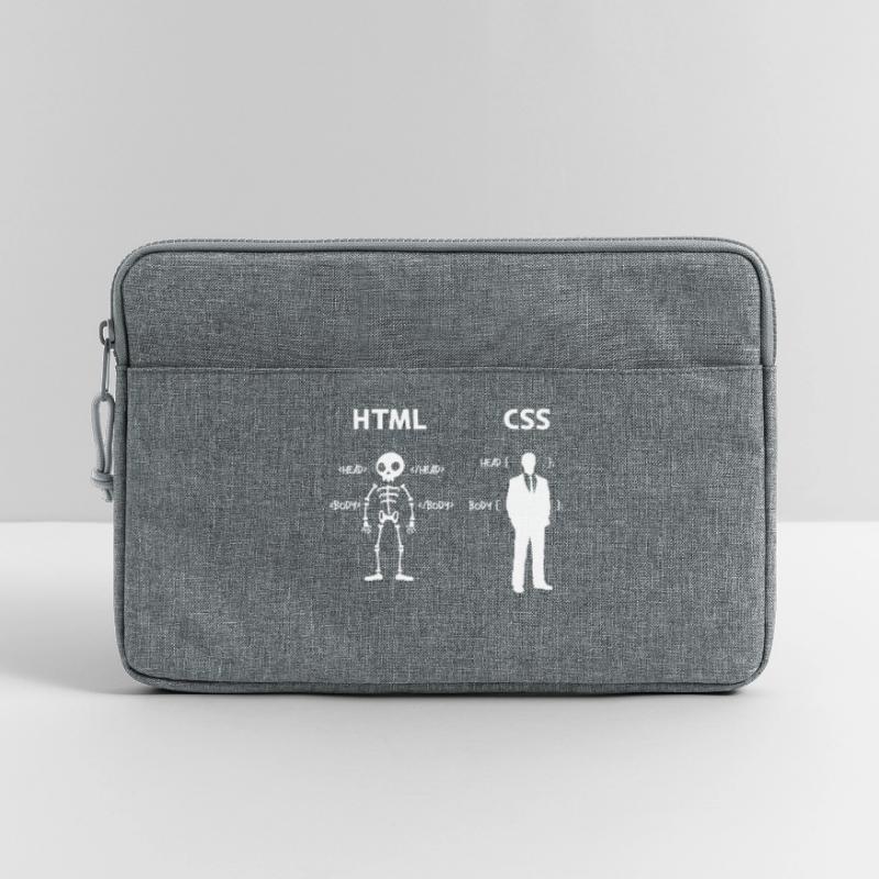 Code Css C++ Php Java Developer Code Scripting Laptop bag 13"