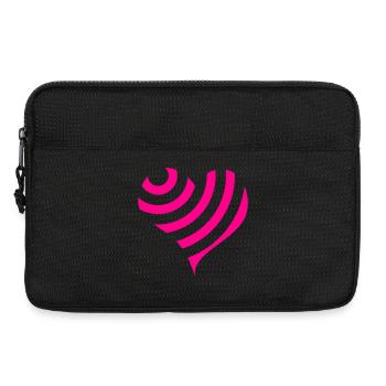 Herz - Laptoptasche 13" - Schwarz - Vorne