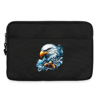Adler - Laptoptasche 13" - Schwarz - Vorne