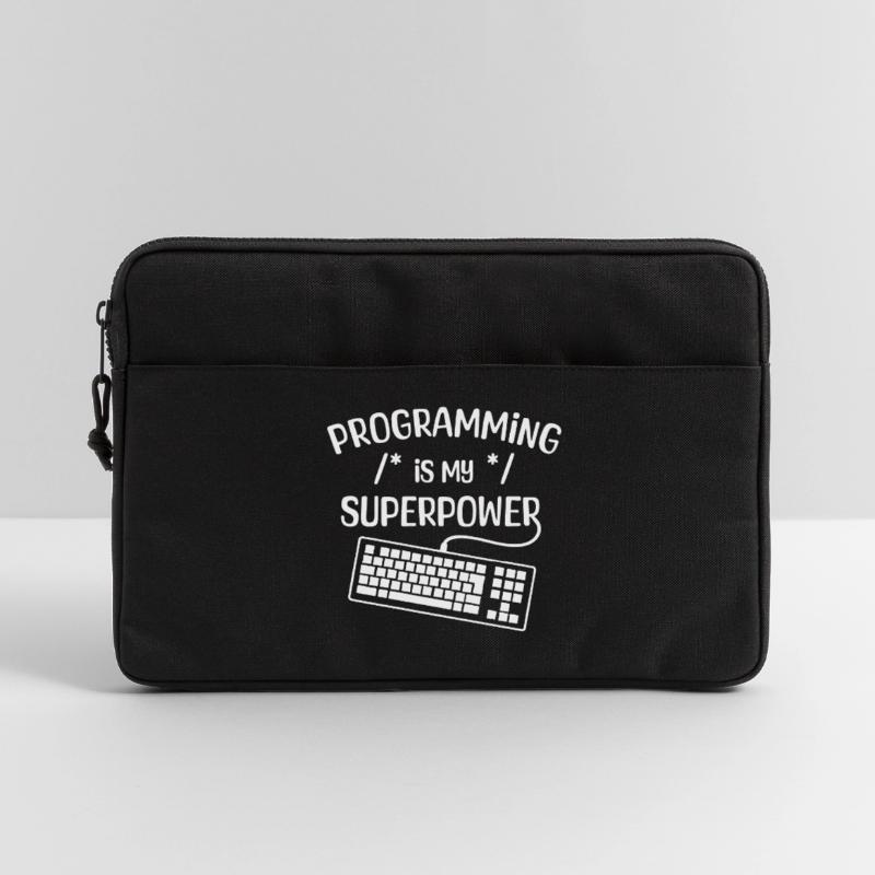 Computerfreak Developer Statement Coding Computer Science Laptop bag 13"