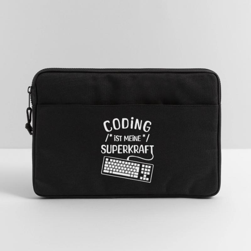 Instruction de script de code Développeur Computergeek Sacoche pour ordinateur portable 13 pouces