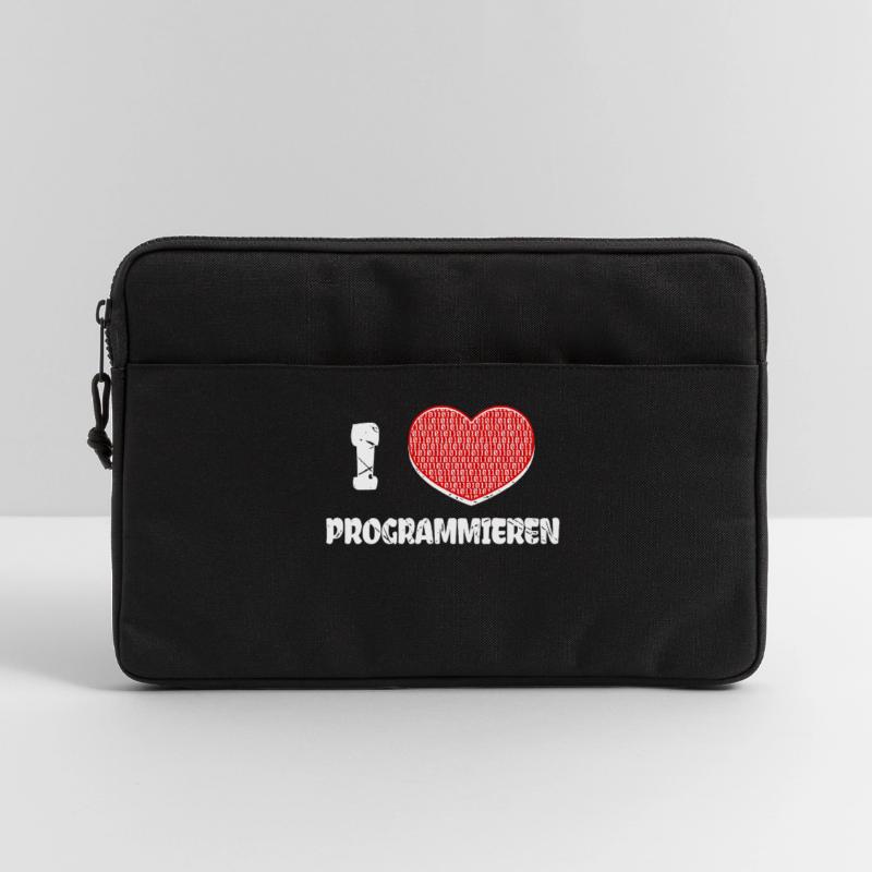Developer Heart Programmer Statement Computer Science Laptop bag 13"