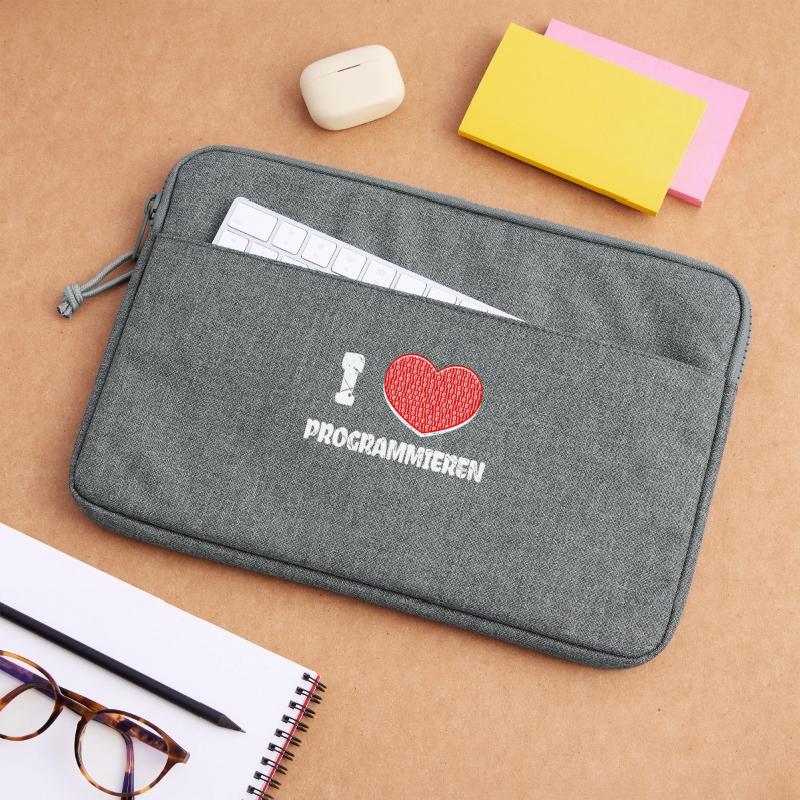 Developer Herz Programmierer Statement Informatik Laptoptasche 13"