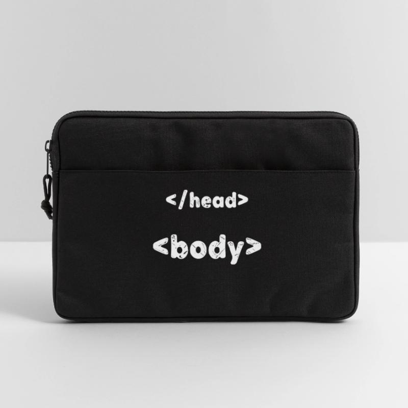 Code Programmeur Développeur Script Informatique Sacoche pour ordinateur portable 13 pouces