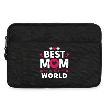 Beste Mutter der Welt - Laptoptasche 13" - Schwarz - Vorne