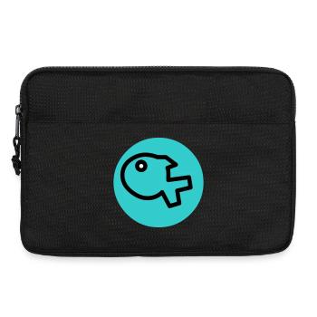 little fish - Laptop bag 13" - black - Front