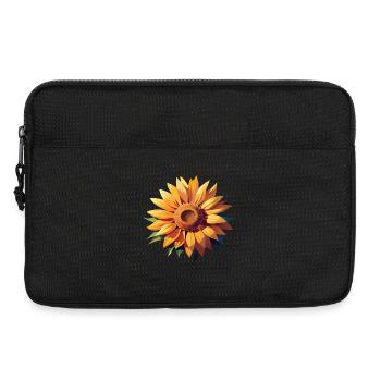 Été solaire du tournesol - Sacoche pour ordinateur portable 13 pouces - noir - Devant