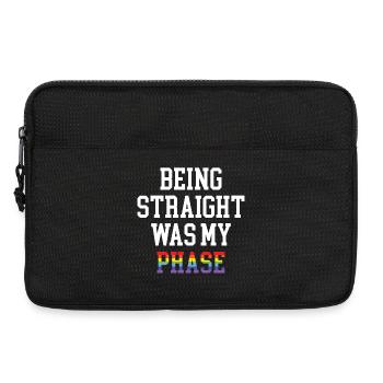 LGBT Pride Month - Hetero zu sein war meine Phase - Laptoptasche 13" - Schwarz - Vorne