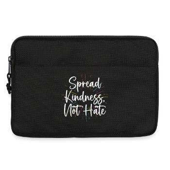LGBT Pride Month - Spread Kindness Not Hate - Laptop bag 13" - black - Front