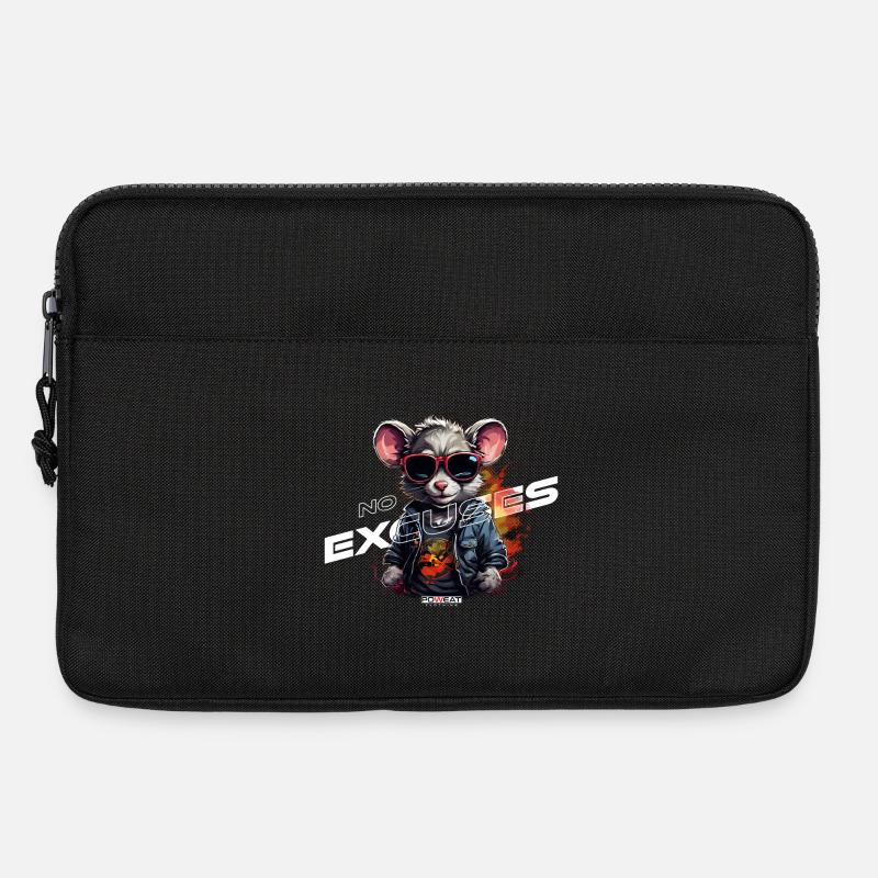No Excuses - Laptoptasche 13" - Schwarz