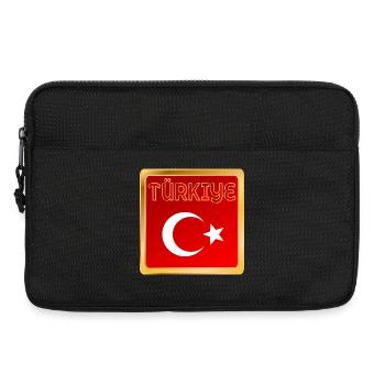 Türkiye - Sacoche pour ordinateur portable 13 pouces - noir - Devant