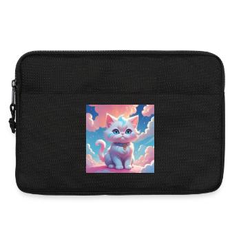 Kitten - Laptop bag 13" - black - Front