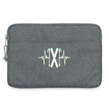 Skiing Winter sports Snowboarding Biathlon Snow - Laptop bag 13" - heather grey - Front