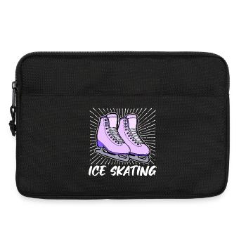 Eislaufen Eishockey Snowboard Wintersport Eis - Laptoptasche 13" - Schwarz - Vorne