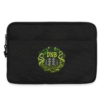 DNB Jungle, Drum and Bass Jungliste - Laptoptasche 13" - Schwarz - Vorne