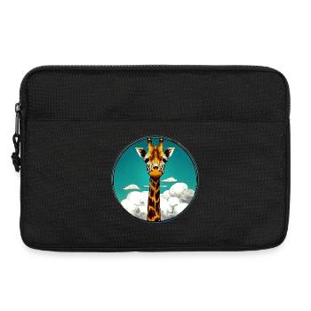 Giraffe - Laptoptasche 13" - Schwarz - Vorne