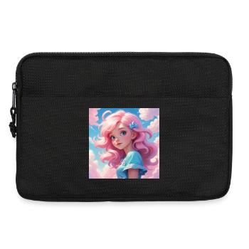 Fille - Sacoche pour ordinateur portable 13 pouces - noir - Devant