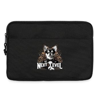 Chihuahua Next Level Suit Tuxedo Dog Gift - Laptop bag 13" - black - Front
