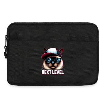 Siamese Cat Siamese Cat Next Level Hip Hop Gift - Laptop bag 13" - black - Front