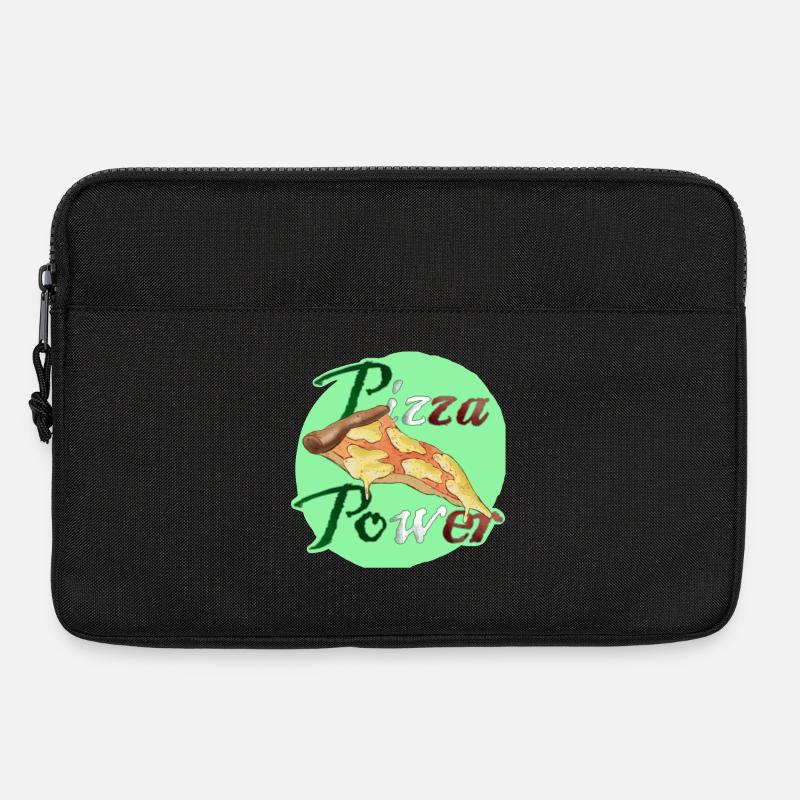 Pizza Power Super Powers Energy Slice UK - Laptoptasche 13" - Schwarz
