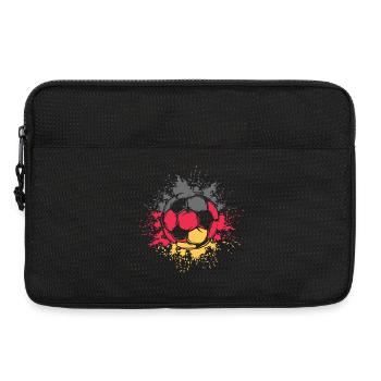 Soccer Color Explosion Germany Team Player - Laptop bag 13" - black - Front