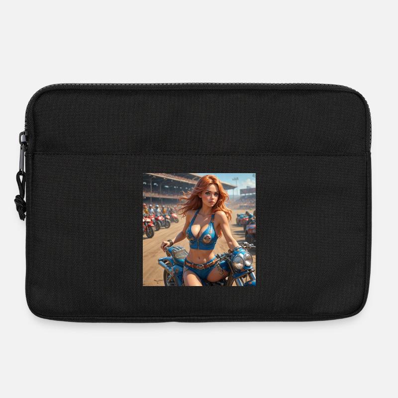Dirt Track Diva - Laptoptasche 13" - Schwarz