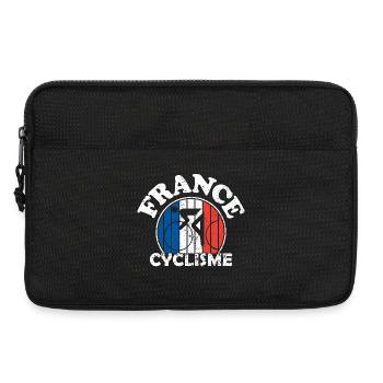 Cycling - Cycling - Cycling - France cyclisme - Laptop bag 13" - black - Front