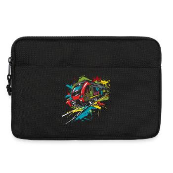 Graffiti Railway - Laptop bag 13" - black - Front