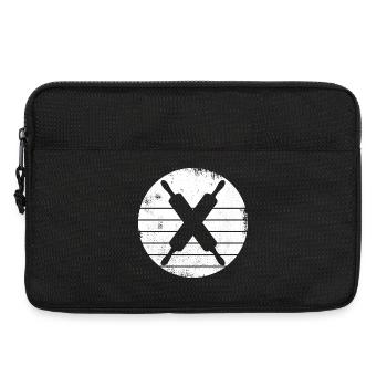 Rolling pin - Laptop bag 13" - black - Front
