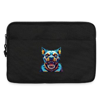 Cordoba Kampfhundrasse Bunte Karikatur Kawaii - Laptoptasche 13" - Schwarz - Vorne