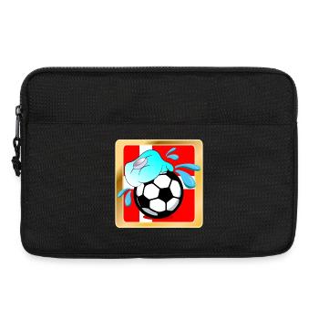 DANEMARK FOOTBALL D’ÉTÉ - Sacoche pour ordinateur portable 13 pouces - noir - Devant