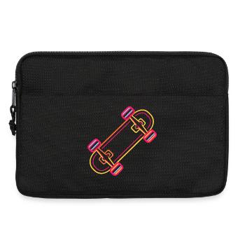 Skateboard Cartoon Look - Sacoche pour ordinateur portable 13 pouces - noir - Devant