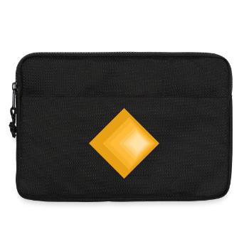 Gradient design - Laptop bag 13" - black - Front