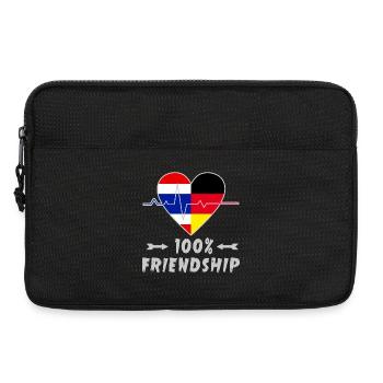 Thailand and Germany 100% friendship - Laptop bag 13" - black - Front