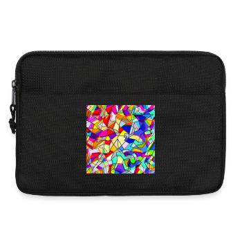 Holographie - Laptoptasche 13" - Schwarz - Vorne