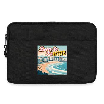 Geboren, um Arritz zu sein - Laptoptasche 13" - Schwarz - Vorne